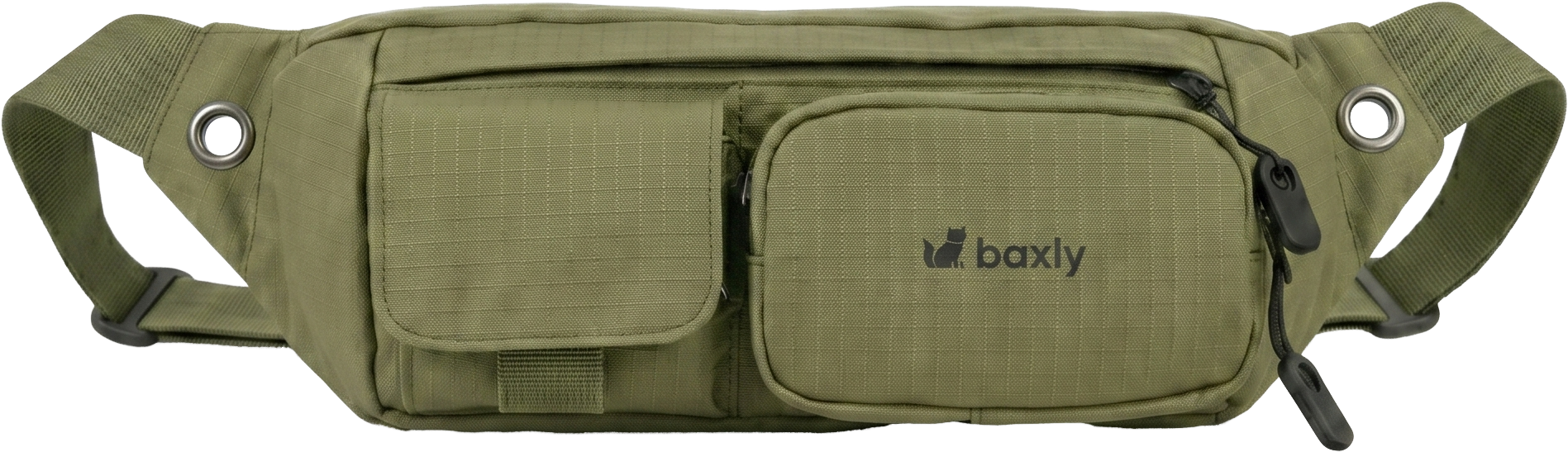 Nerka Baxly FlexComfort — Olive Green, widok z przodu